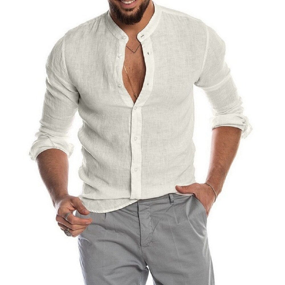Camisa de Linho Elegance - Altino