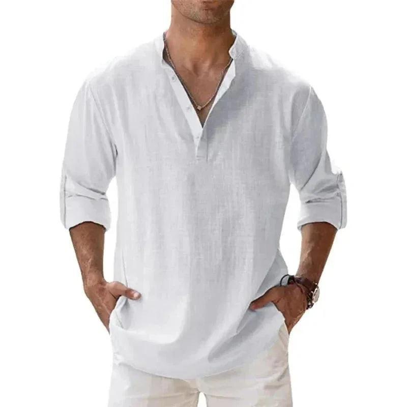 Camisa de Linho Masculino - Hawaiian - Altino