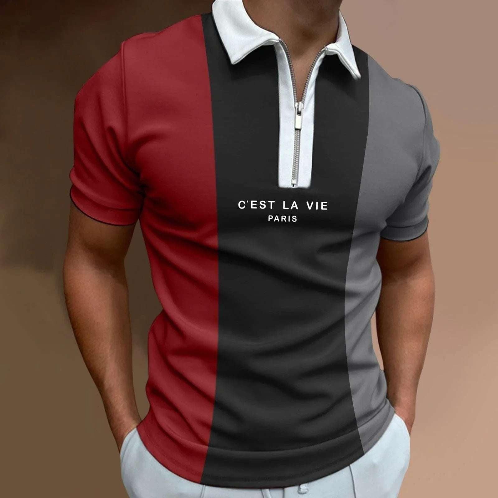 Camisa Polo C'est La Vie - Altino