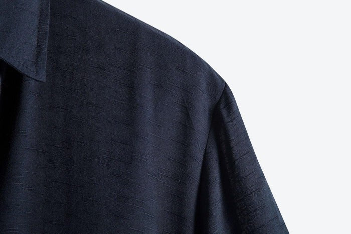 Camisa Manga Curta Lisa Hombre - Altino