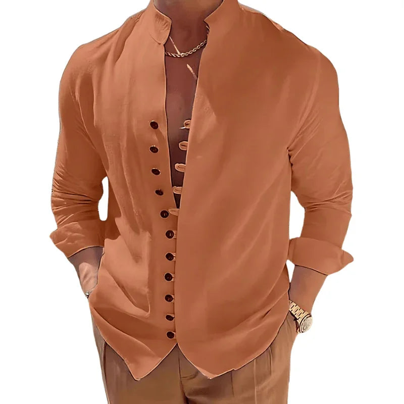 Camisa de Linho Masculino - Luxury Spring - Altino