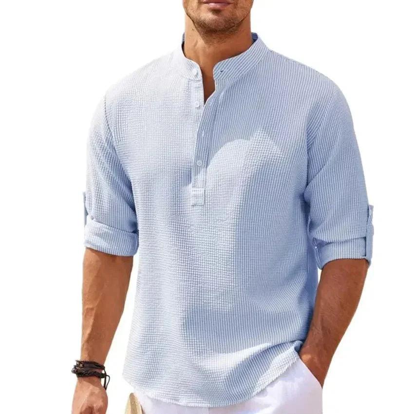 Camisa de Linho Masculino - Beach Wear - Altino