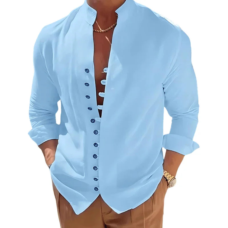 Camisa de Linho Masculino - Luxury Spring - Altino