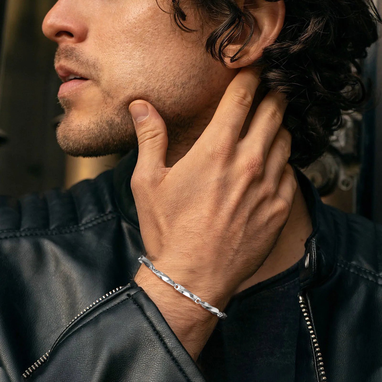 Pulseira Masculina Aço Inoxidável Mobius - Altino