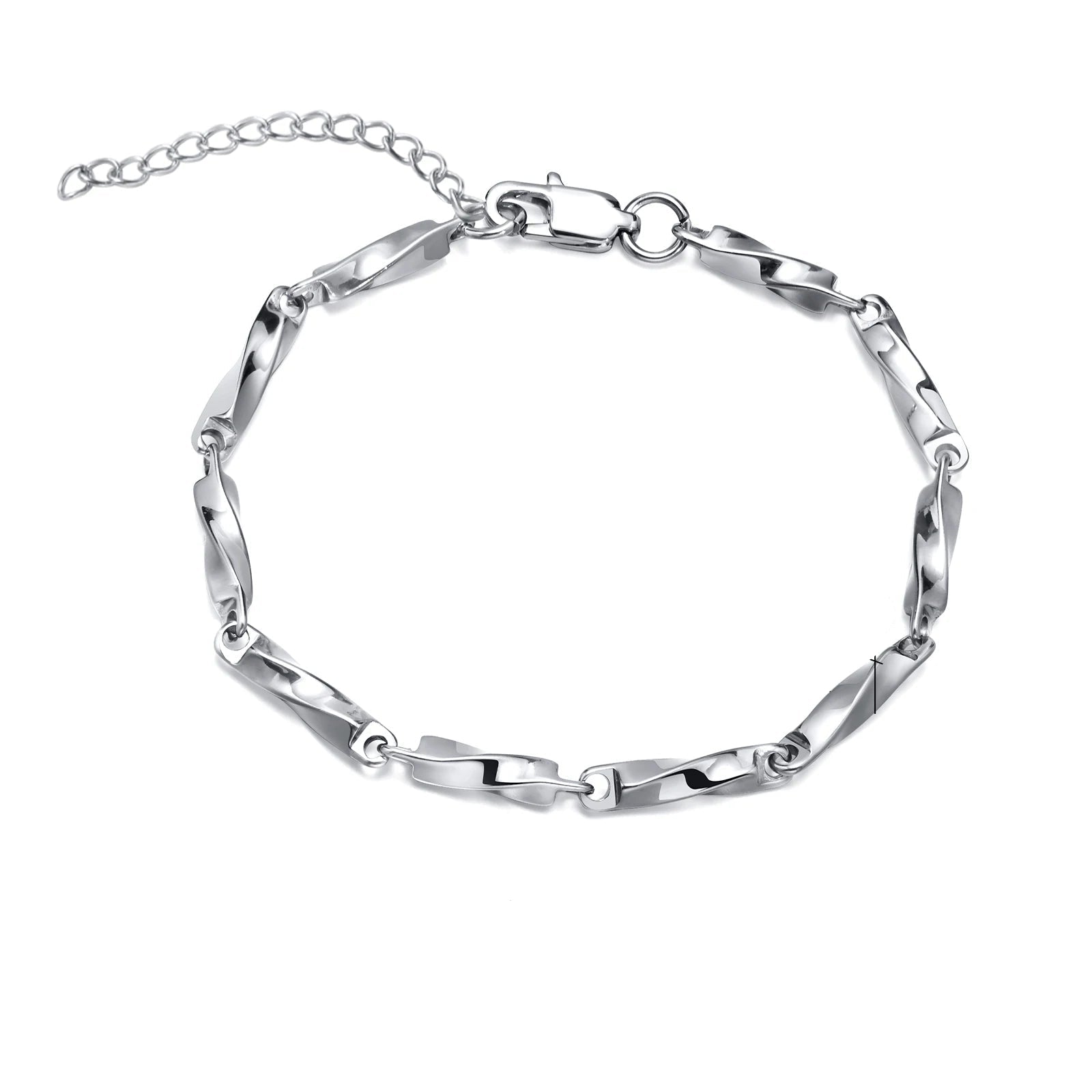 Pulseira Masculina Aço Inoxidável Mobius - Altino
