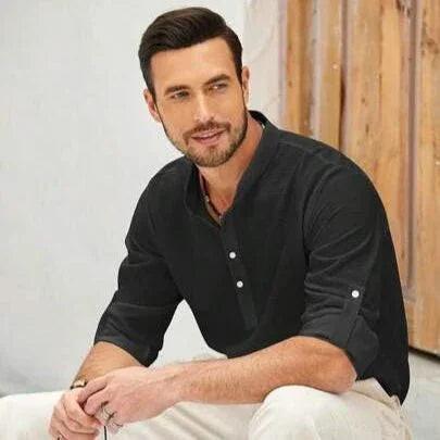 Camisa de Linho Masculino - Beach Wear - Altino