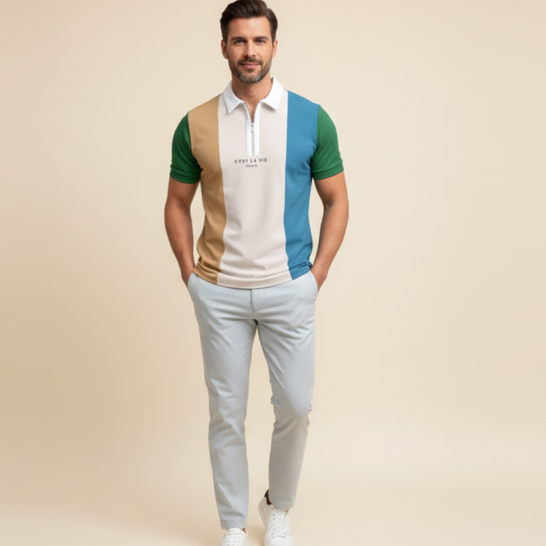 Camisa Polo C'est La Vie