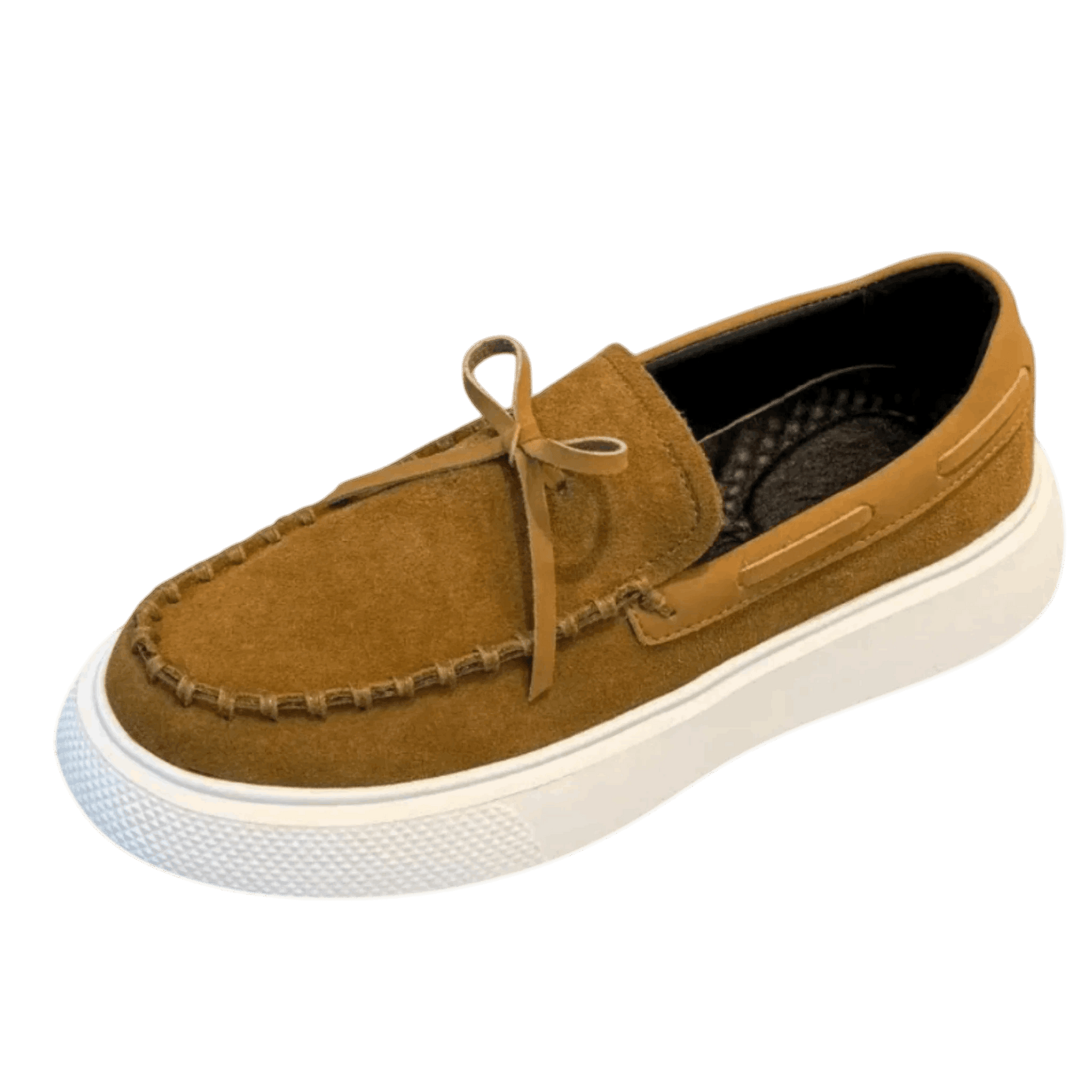 Mocassim Masculino de Couro Respirável – Slip-On Confortável para Estilo Casual Todos os Dias - Altino