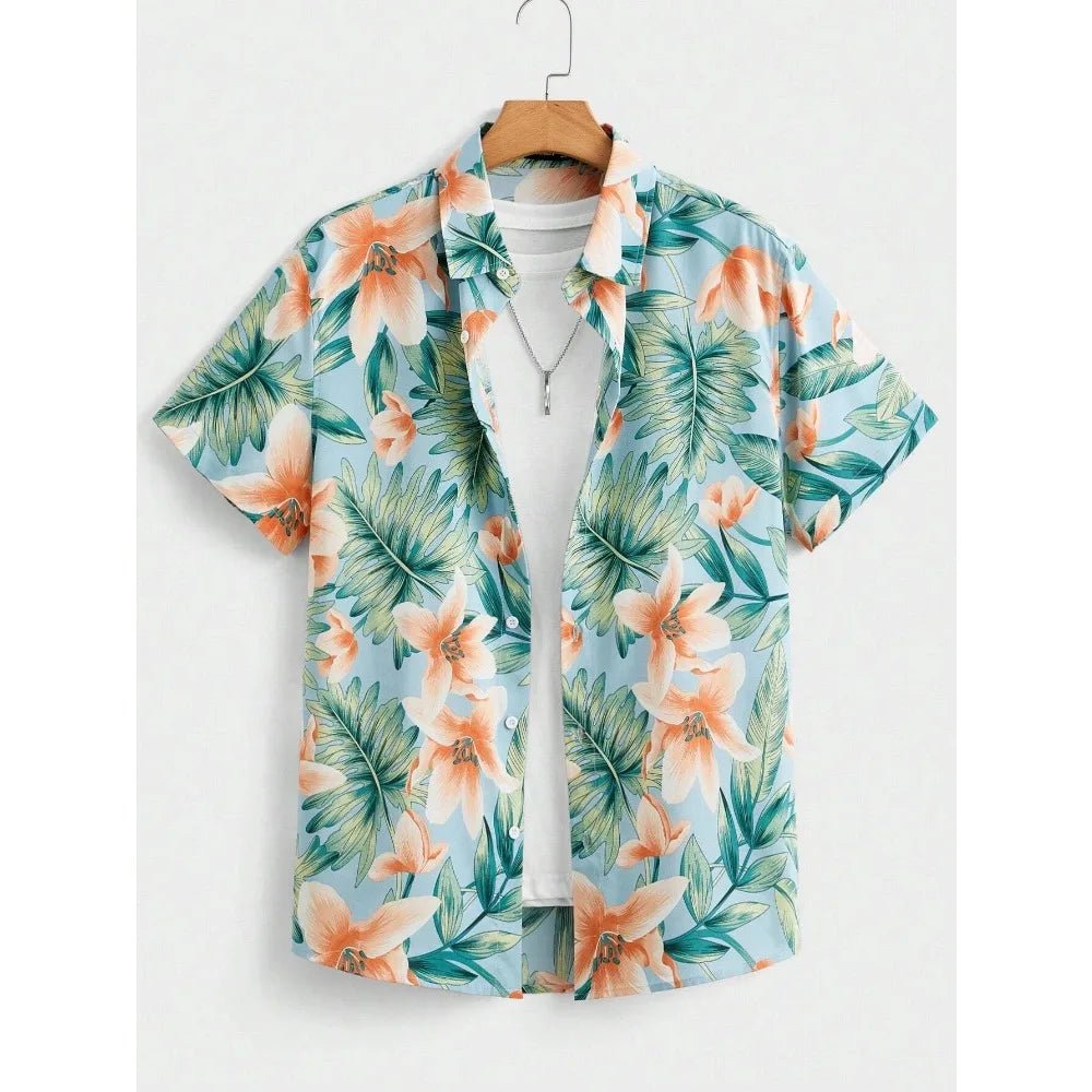 Camisa Havaiana Masculina Estilo Vintage - Altino