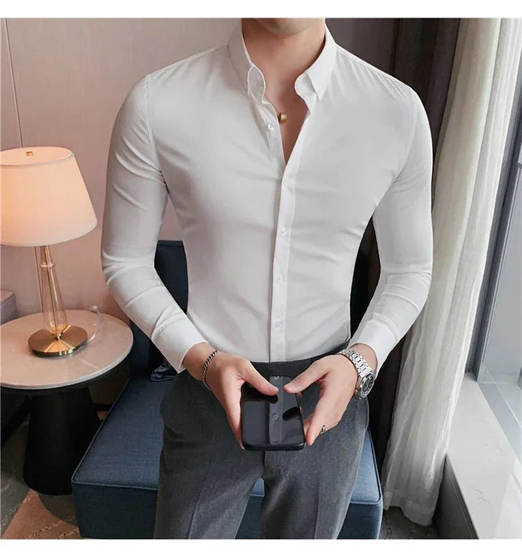 Camisa Masculina Ajuste Fino - Altino