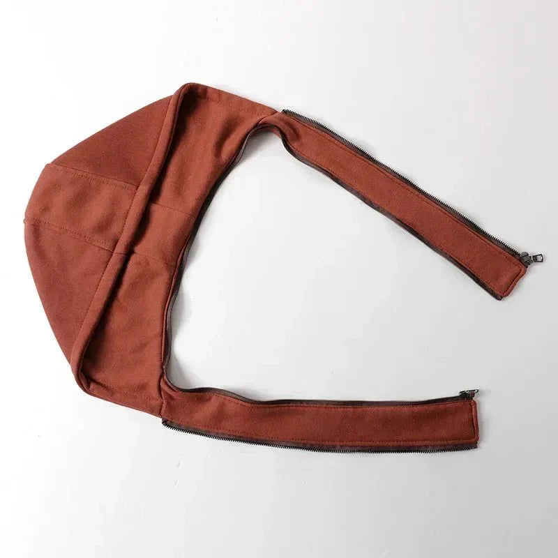 Jaqueta Masculina com Capuz em Couro Sintético - Altino