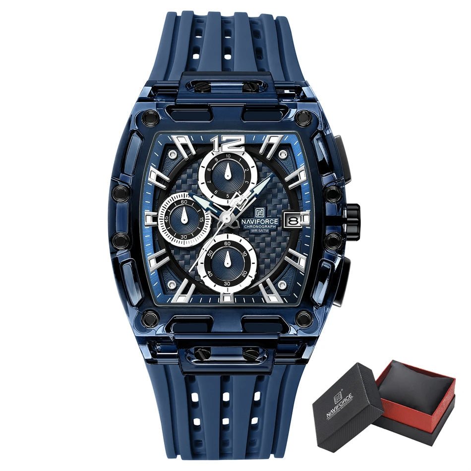 Relógio Masculino Naviforce Cronógrafo Esportivo 3ATM - Altino