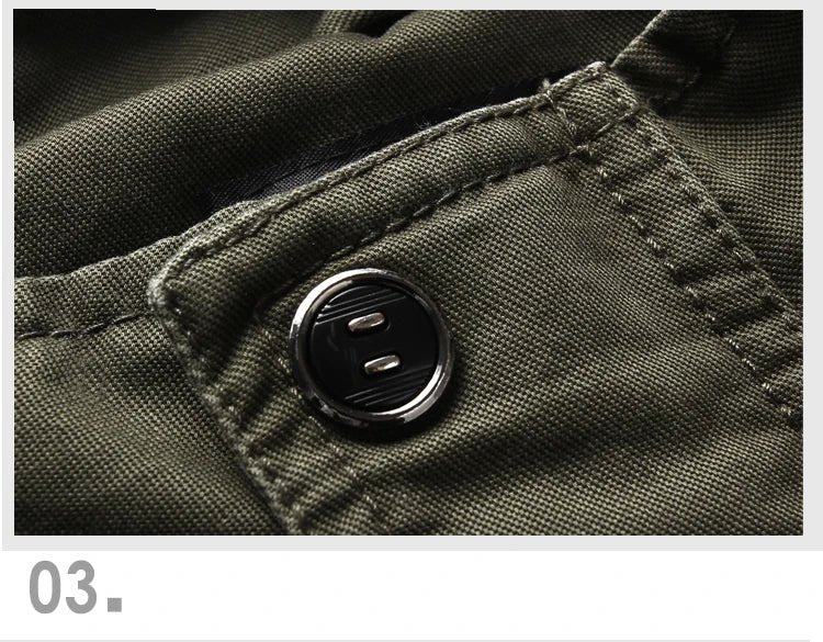 Jaqueta Militar Masculina Casual - Altino