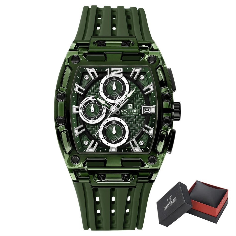 Relógio Masculino Naviforce Cronógrafo Esportivo 3ATM - Altino