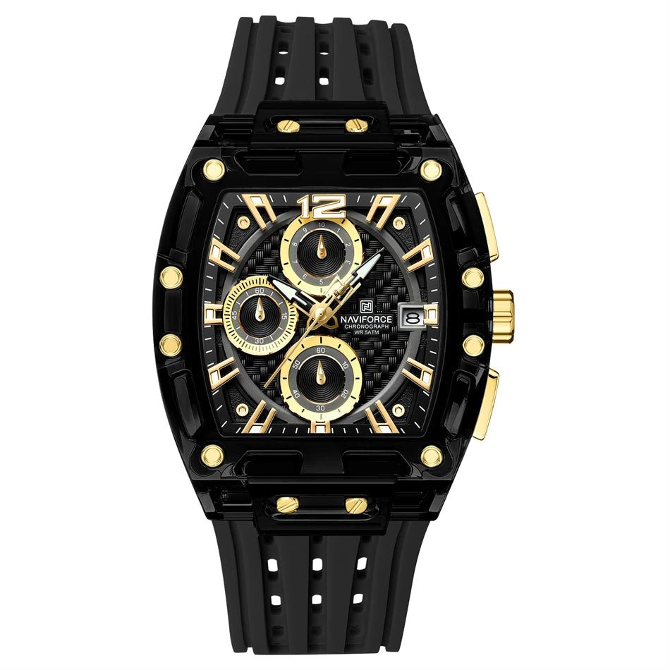 Relógio Masculino Naviforce Cronógrafo Esportivo 3ATM - Altino