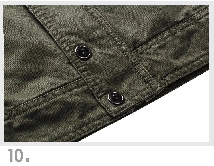 Jaqueta Militar Masculina Casual - Altino