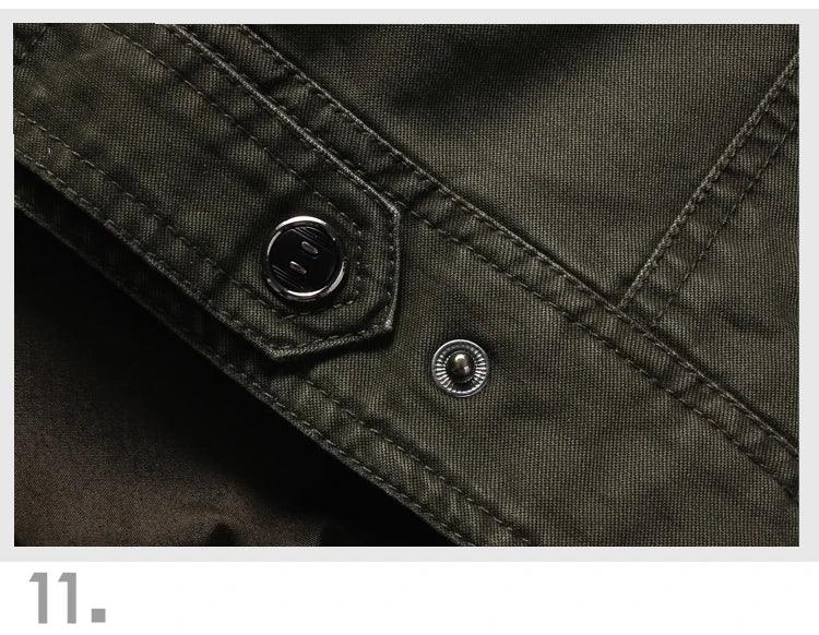 Jaqueta Militar Masculina Casual - Altino