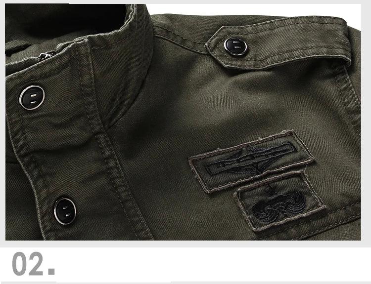 Jaqueta Militar Masculina Casual - Altino