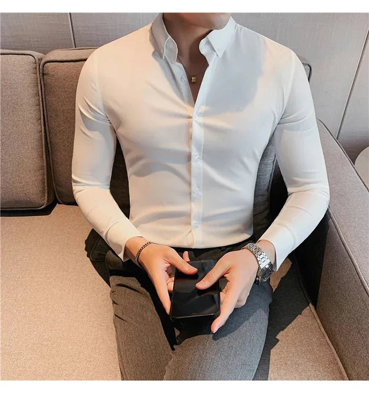 Camisa Masculina Ajuste Fino - Altino