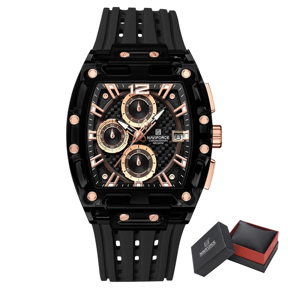 Relógio Masculino Naviforce Cronógrafo Esportivo 3ATM - Altino