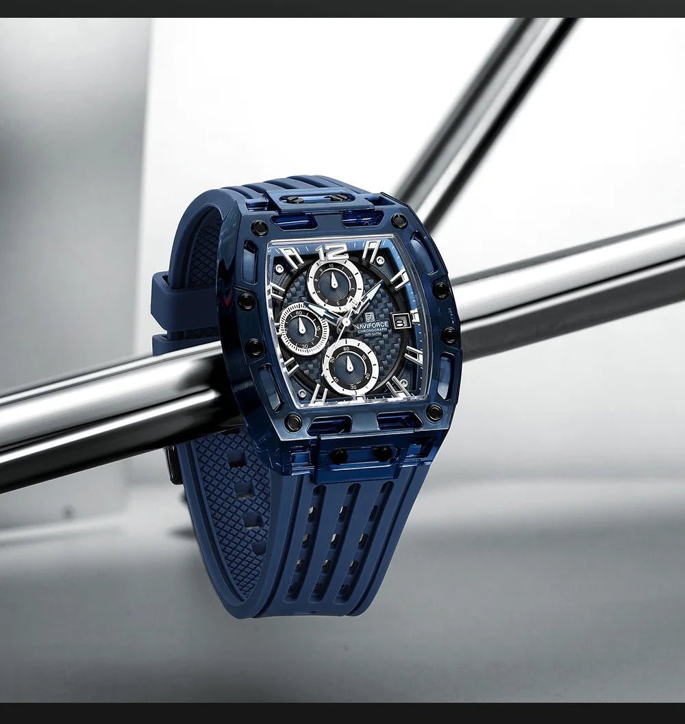 Relógio Masculino Naviforce Cronógrafo Esportivo 3ATM - Altino