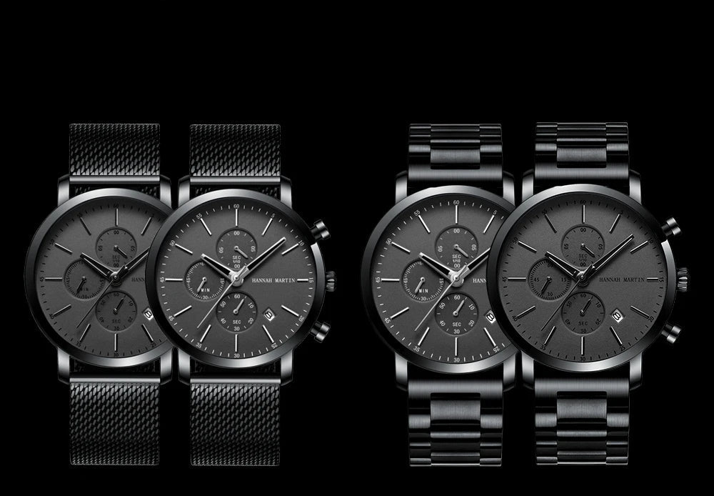 Relógio Masculino Esportivo Hannah Martin Aço Inoxidável - Altino
