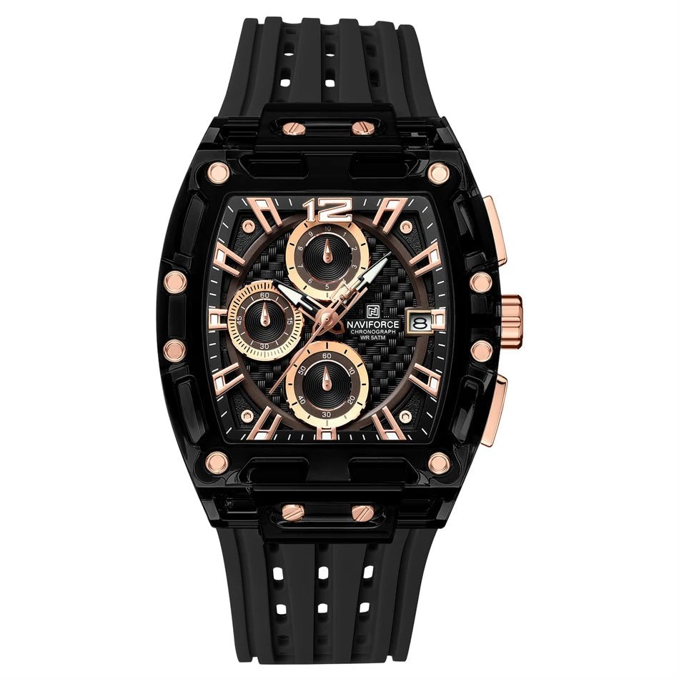 Relógio Masculino Naviforce Cronógrafo Esportivo 3ATM - Altino