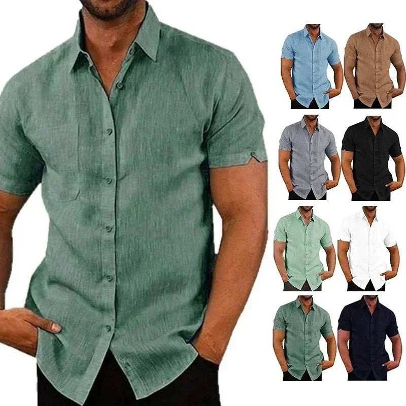 Camisa Masculina de manga curta Daily - Altino