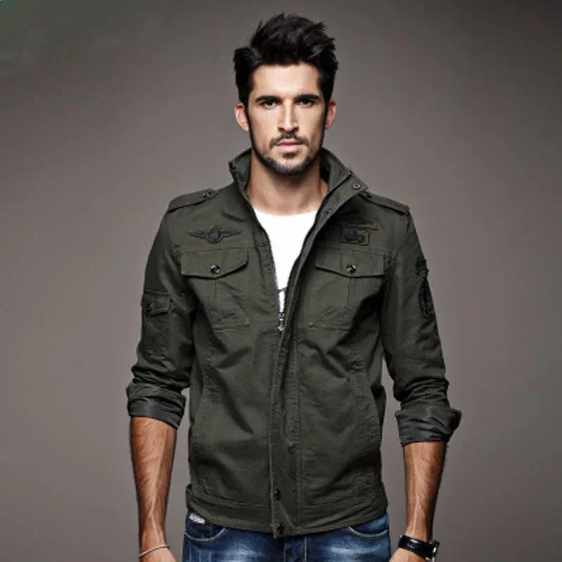 Jaqueta Militar Masculina Casual - Altino