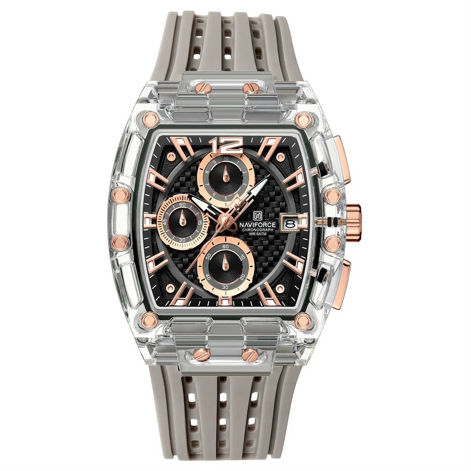 Relógio Masculino Naviforce Cronógrafo Esportivo 3ATM - Altino