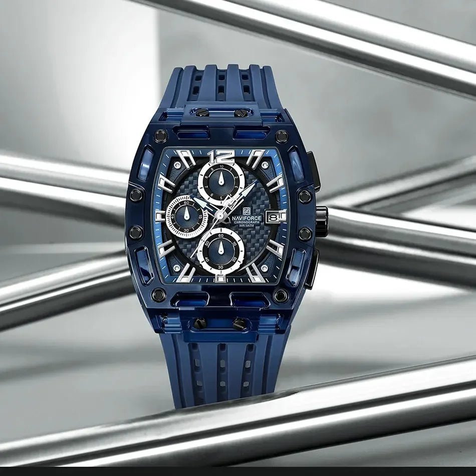 Relógio Masculino Naviforce Cronógrafo Esportivo 3ATM - Altino