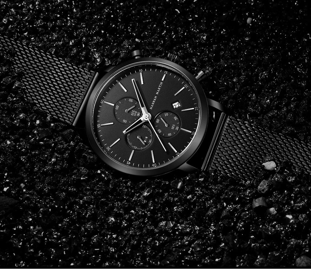 Relógio Masculino Esportivo Hannah Martin Aço Inoxidável - Altino