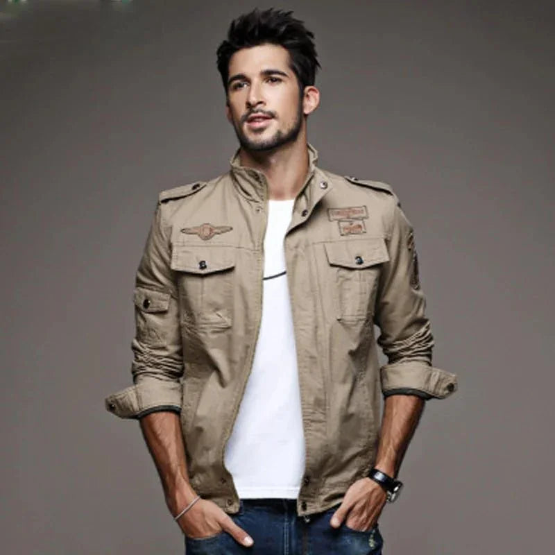 Jaqueta Militar Masculina Casual - Altino