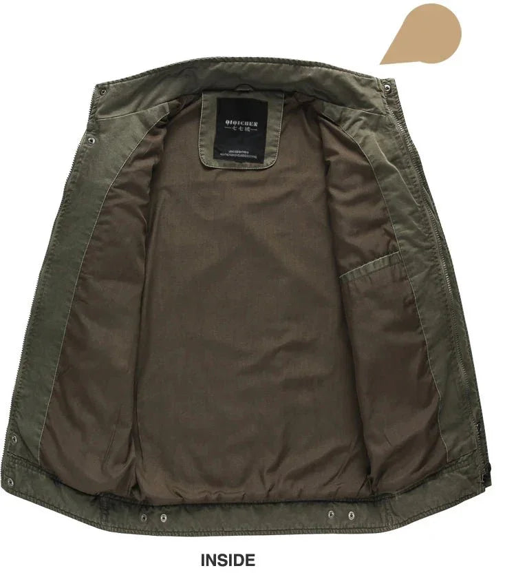 Jaqueta Militar Masculina Casual - Altino