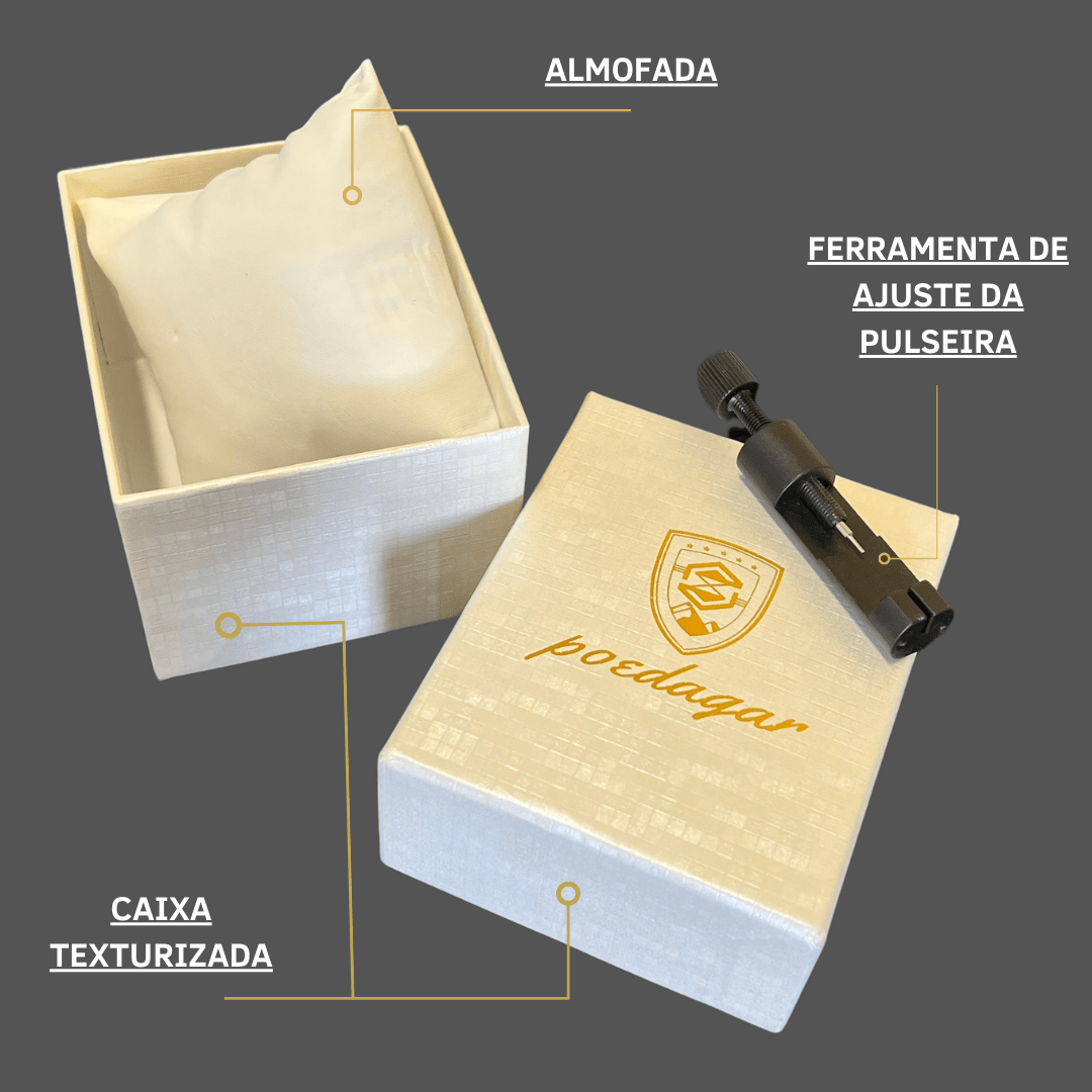 Relógio Poedagar Deluxe Edition® - Altino