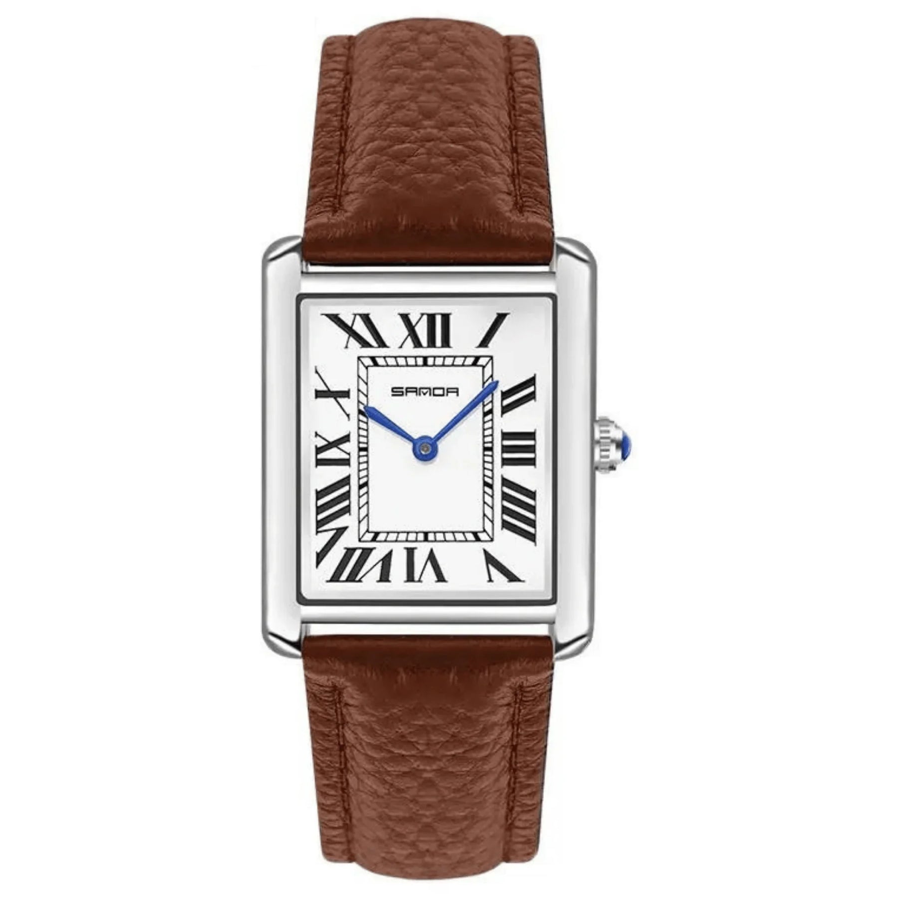 Relógio Masculino Retangular Clássico – Estilo Elegante e Sofisticado - Altino