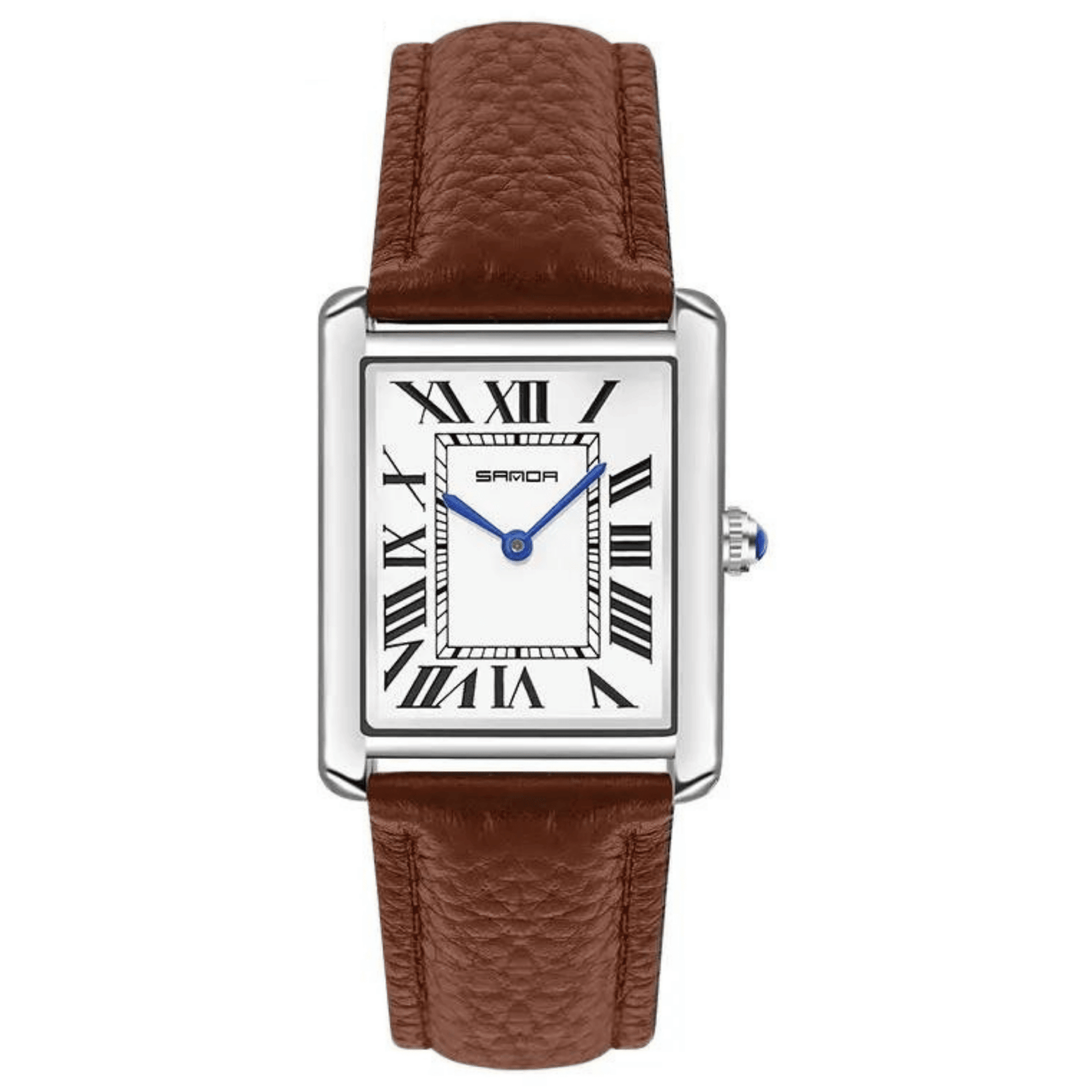 Relógio Masculino Retangular Clássico – Estilo Elegante e Sofisticado - Altino