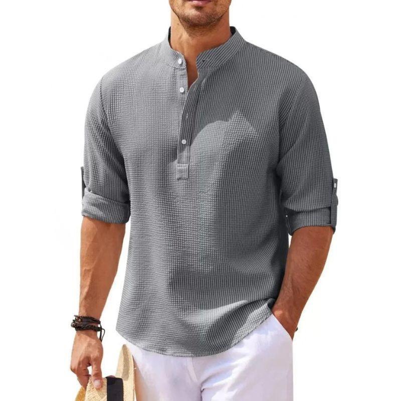 Camisa de Linho Masculino - Beach Wear - Altino