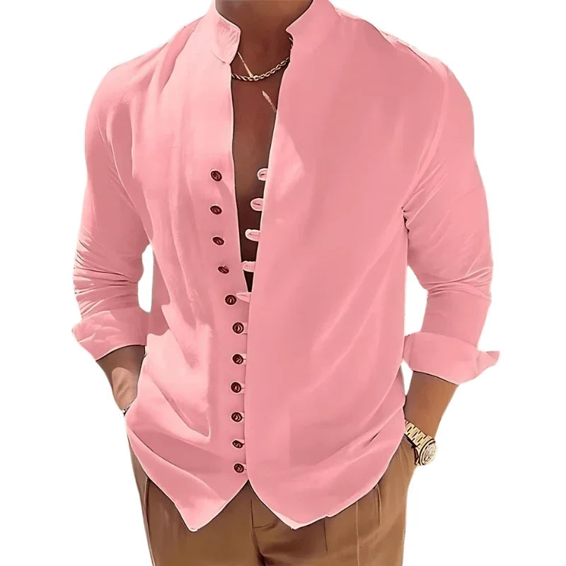 Camisa de Linho Masculino - Luxury Spring - Altino