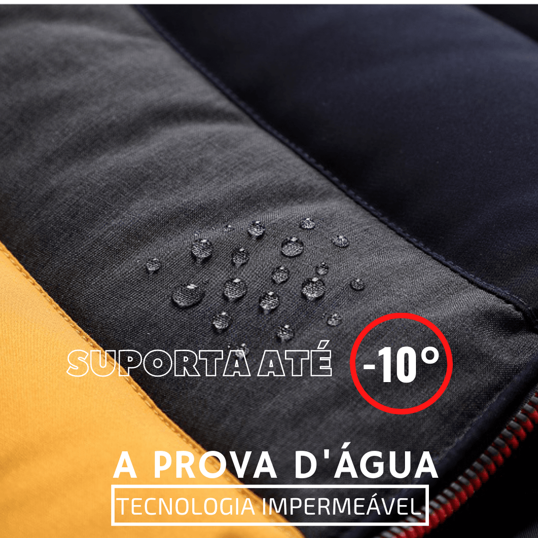 Jaqueta Masculina Impermeável - Suporta até - 10 graus - Altino