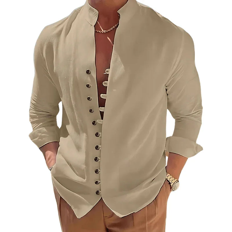 Camisa de Linho Masculino - Luxury Spring - Altino