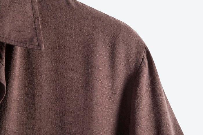 Camisa Manga Curta Lisa Hombre - Altino