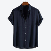 Camisa Manga Curta Lisa Hombre - Altino