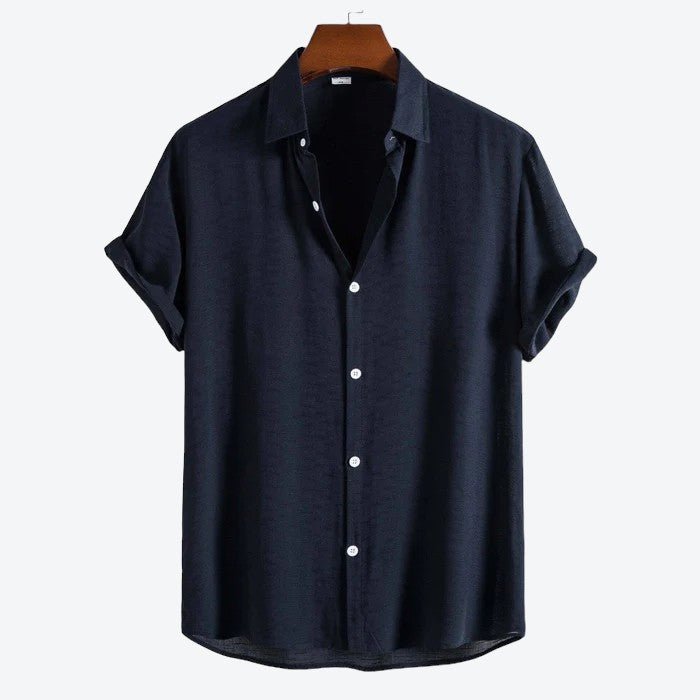 Camisa Manga Curta Lisa Hombre - Altino