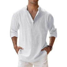 Camisa de Linho Hawaiian