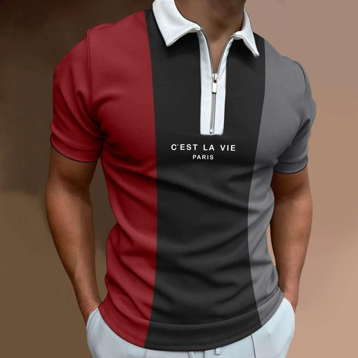 Camisa Polo C'est La Vie - Altino