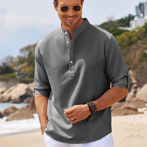 Camisa de Linho Beach Wear - Altino