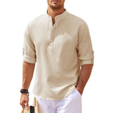Camisa de Linho Beach Wear - Altino