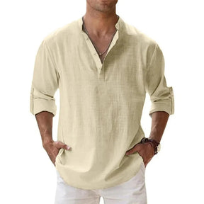 Camisa de Linho Hawaiian