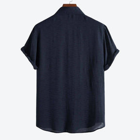 Camisa Manga Curta Lisa Hombre - Altino